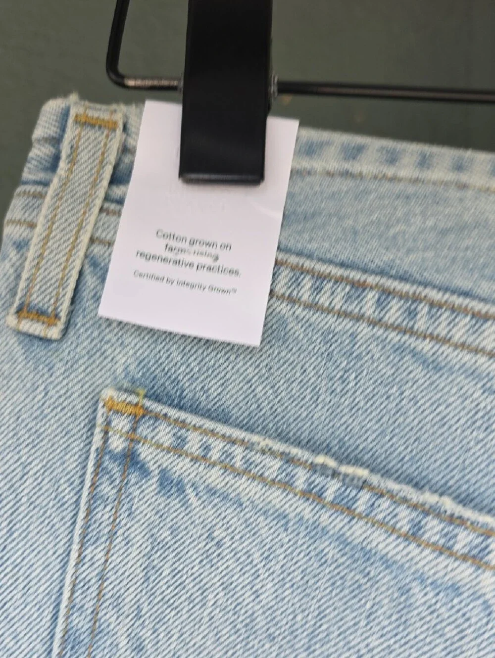NEW $268 AGOLDE LEX LOW SLUNG BAGGY JEANS IN LIGHT BLUE #2 SIZE 27 - Picture 14 of 16